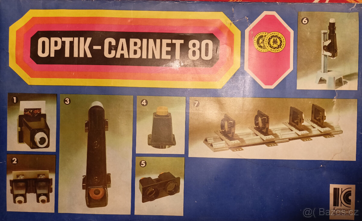 Dětská stavebnice Optik-Cabinet 80