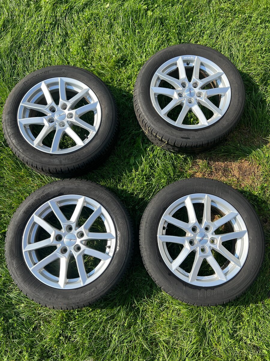 Alu kola Octavia, Golf s letními pneu Kleber 205/55 r16