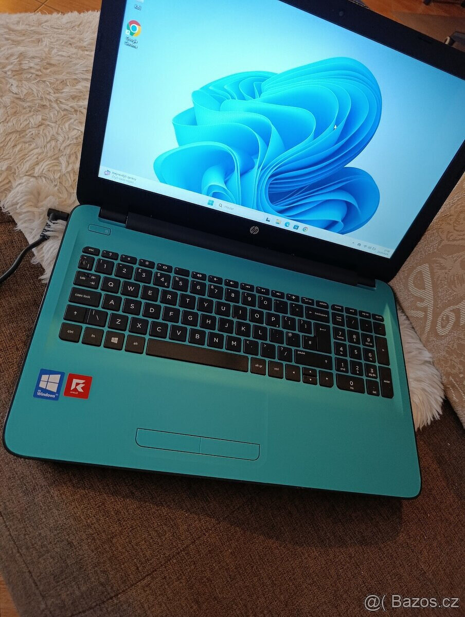 Hp 15 / Tyrkys / 500GB SSD / ctyrjadro