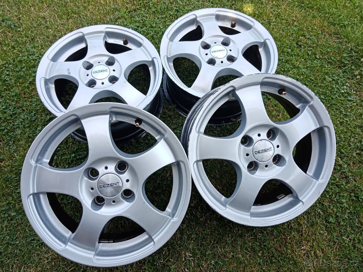 Alu kola DEZENT 15ky 4x100 RENAULT DACIA FIAT OPEL