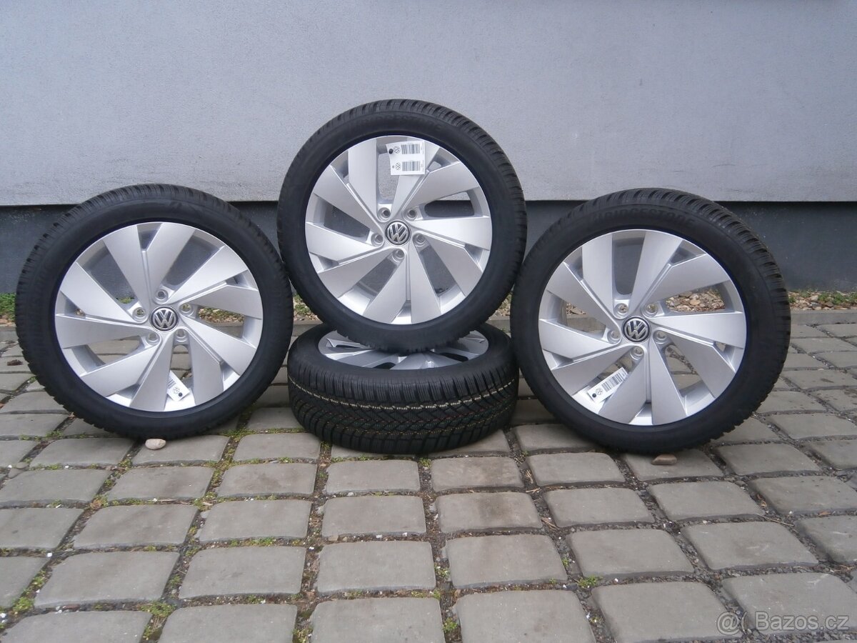 ALU KOLA 5 X 112 VW ORIGINÁL GOLF 8 205 50 17 nové