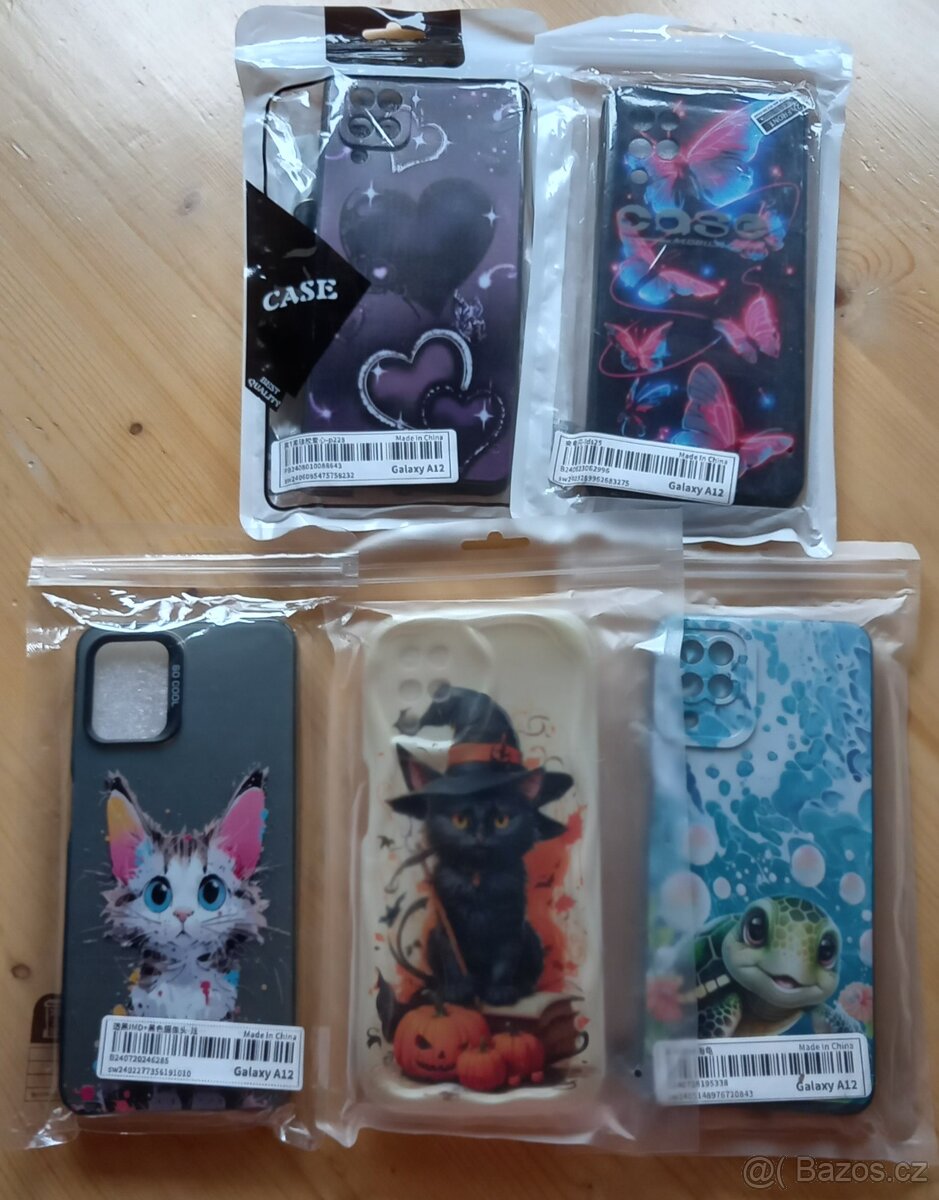 Samsung Galaxy A12 kryt - zcela nové
