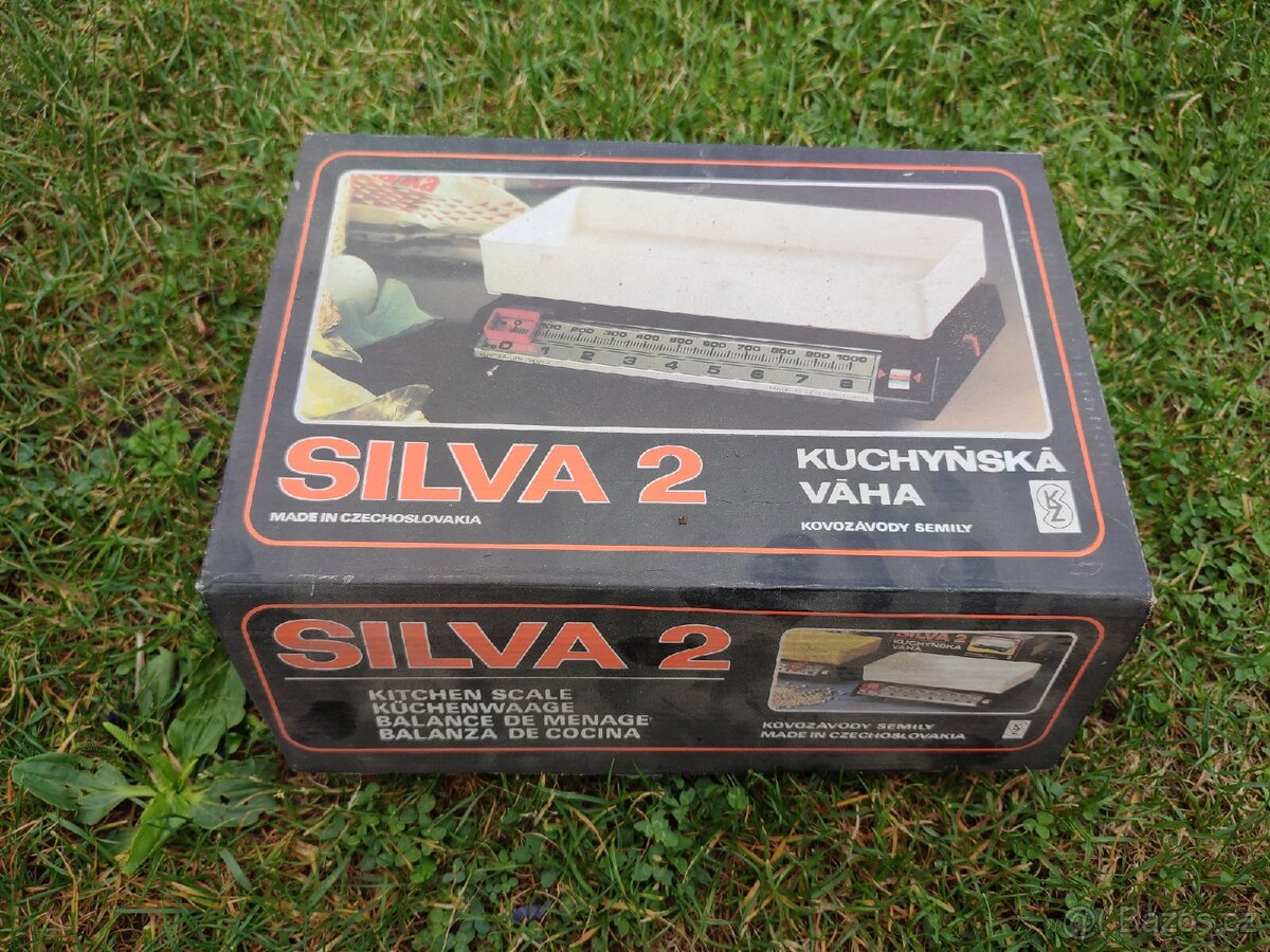 Retro kuchyňská váha Silva 2