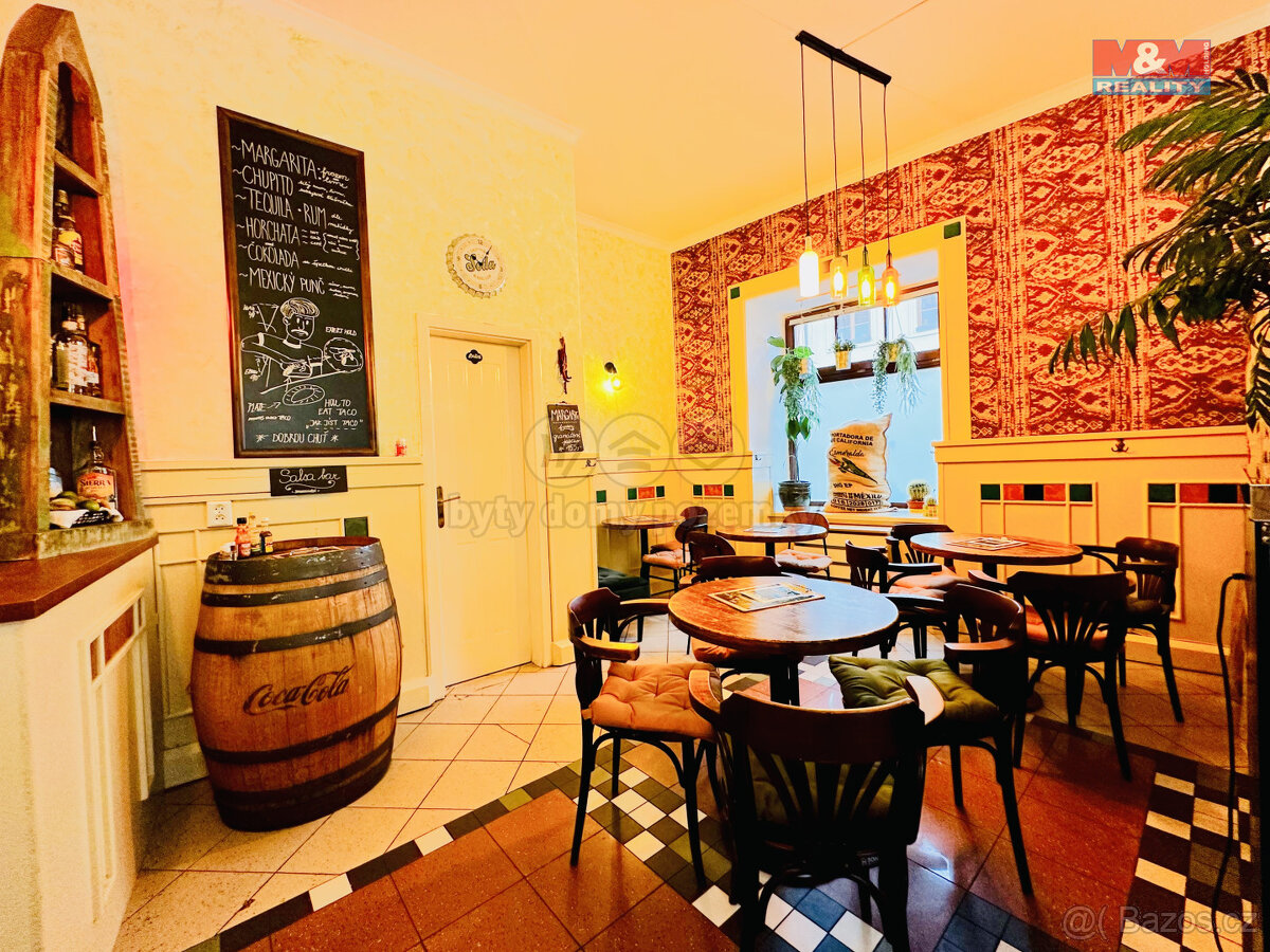 Pronájem restaurace, stravování, 60 m², Tábor, ul. Klokotská