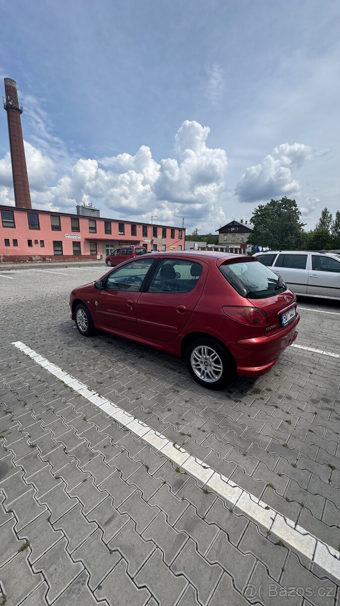 Peugeot 206 1,4 55kW 2008, 80 000 km
