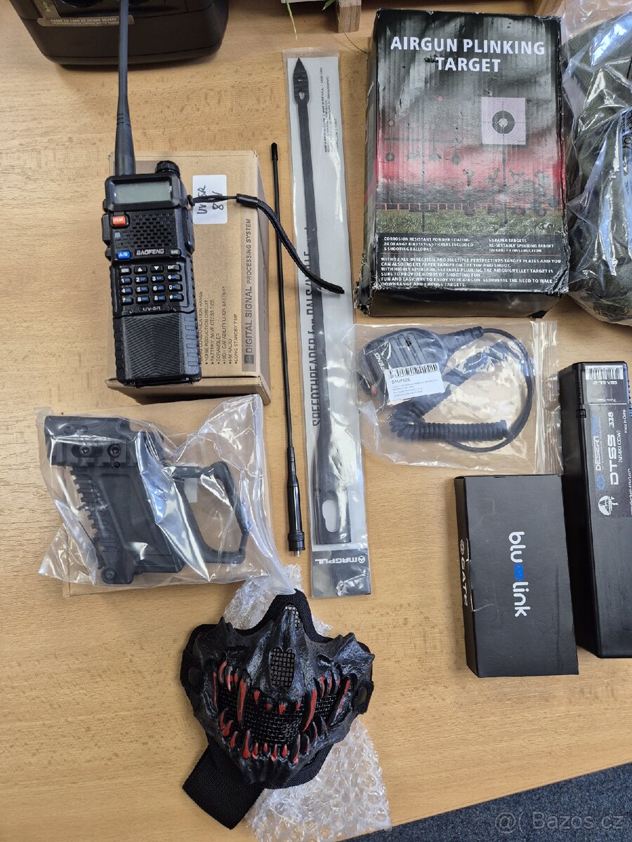 Prodám vybavení na airsoft (viz text níže)