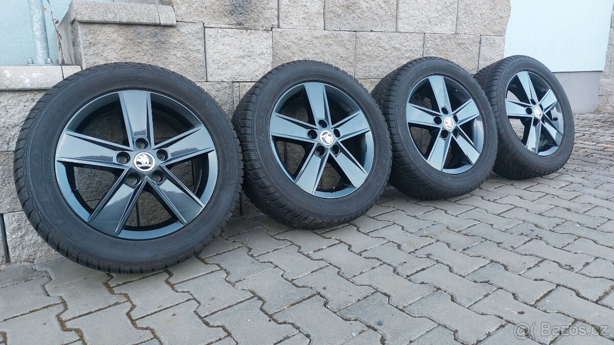 Alu kola 5x112 r16 Star originál Škoda Octavia III