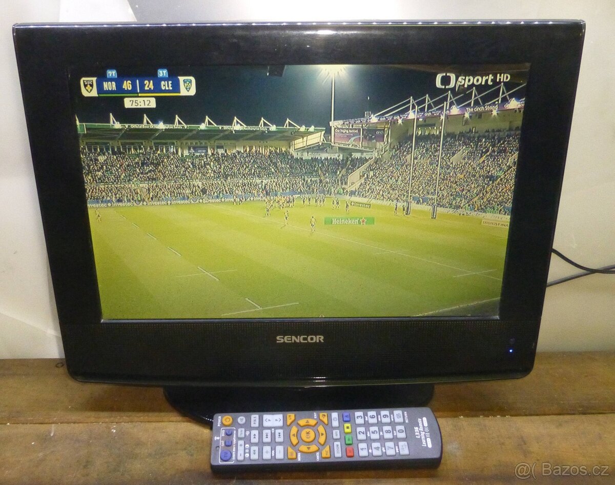 LCD televize 41 cm SENCOR, 16 palců, napájení 12V