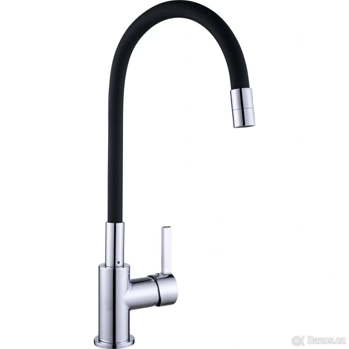 Kuchyňská vodovodní baterie páková KI-1820 s elastickým rame