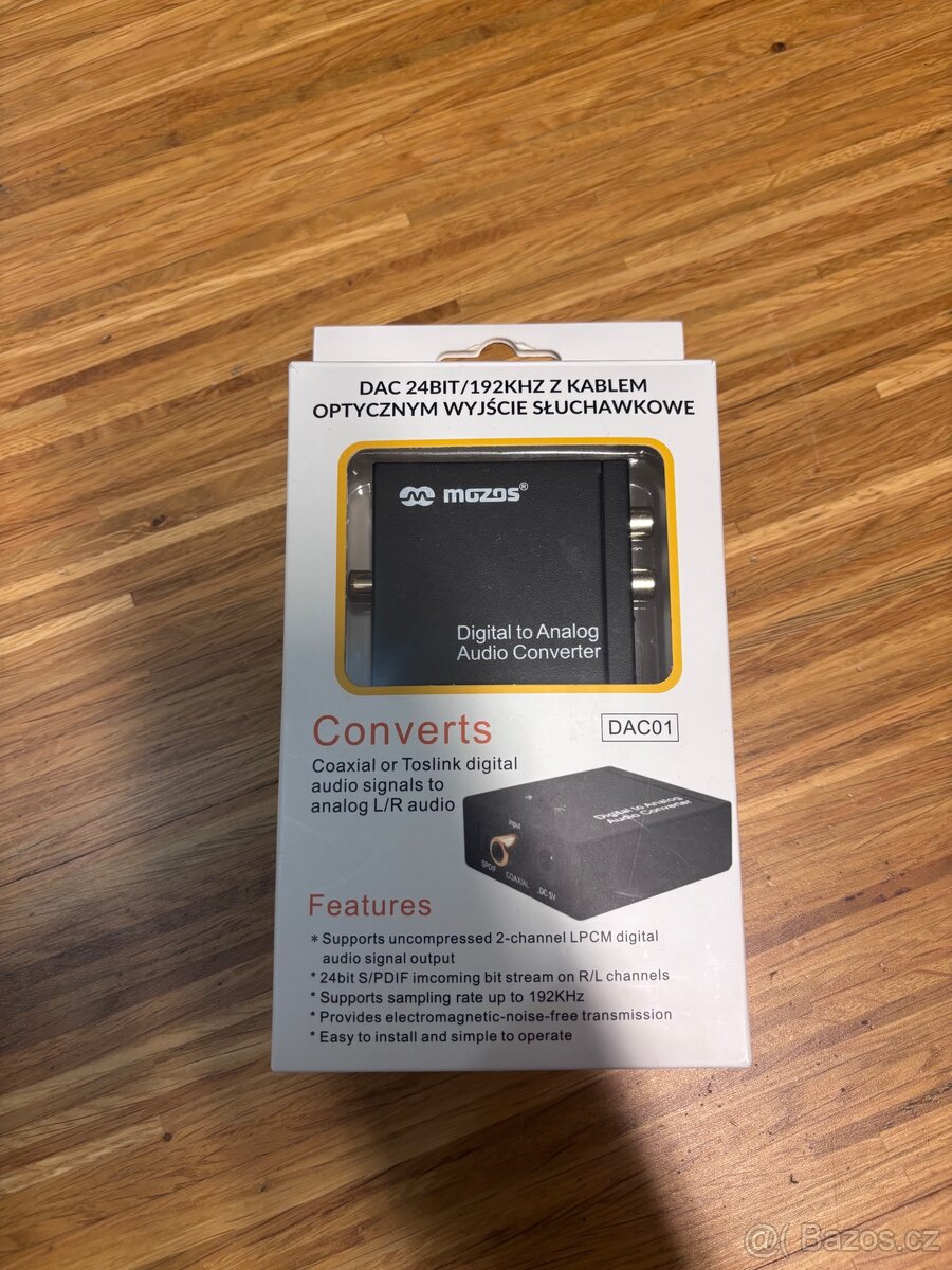 Konektor konvertor digitálního signálu na analog