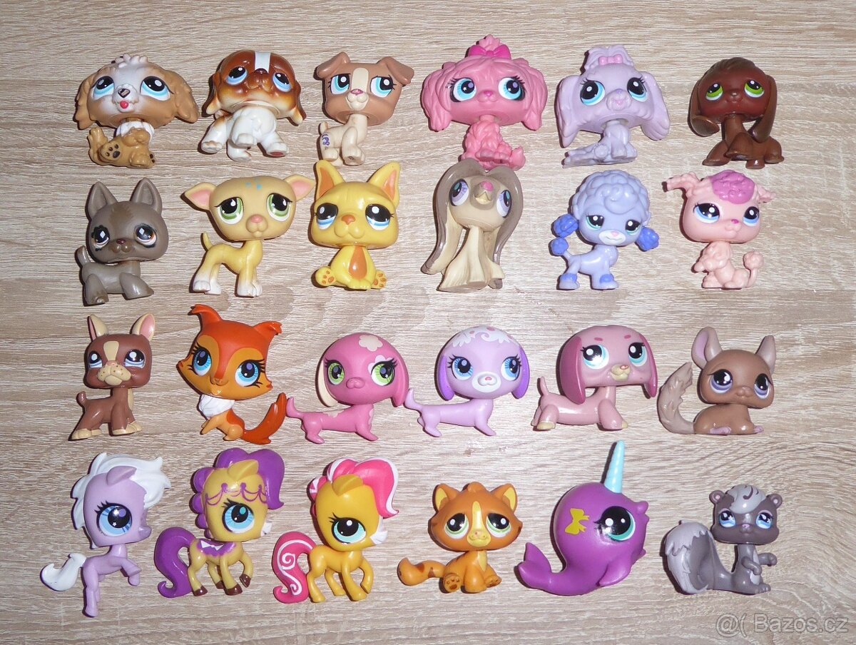 LPS, Littlest pet shop zvířátka, 75,-/ks