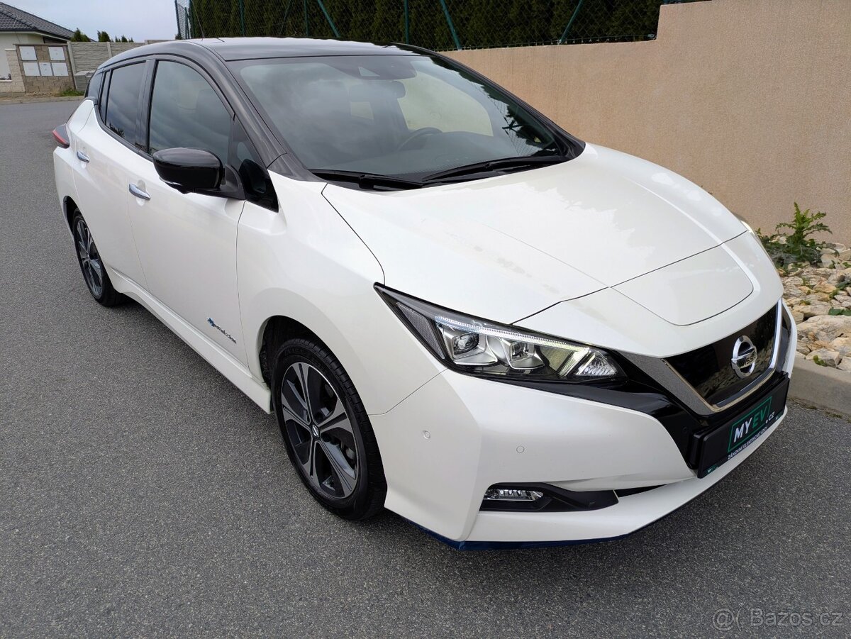 NISSAN LEAF E+ 62kWh, ZÁRUKA do 2029, NEJVYŠŠÍ VÝBAVA, DPH