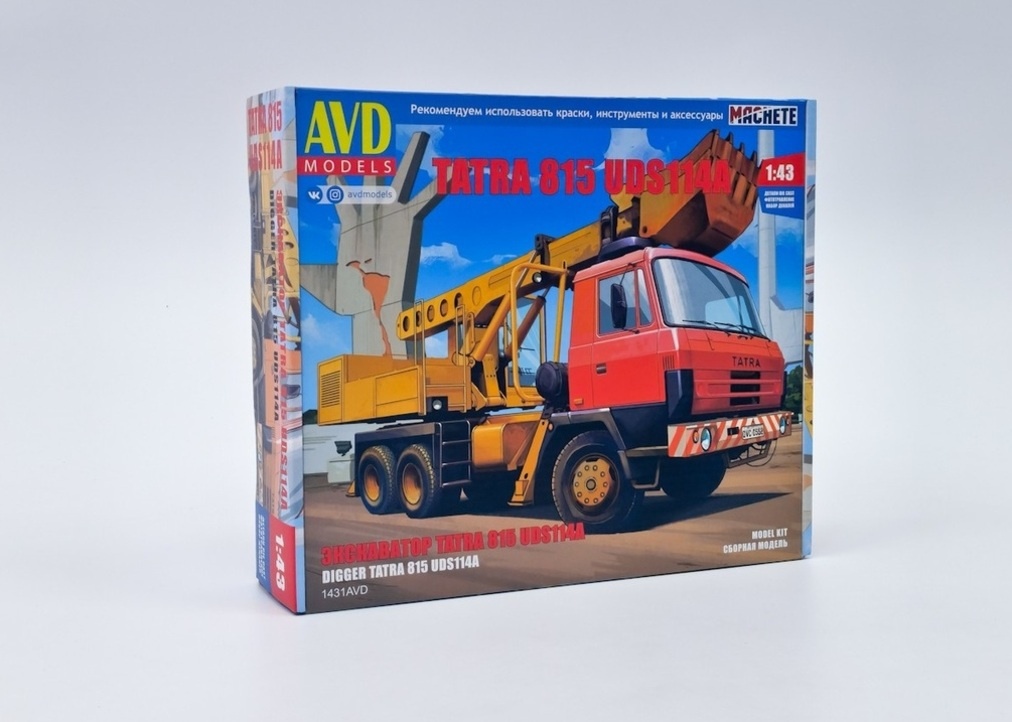 Stavebnice modelů Tatra 1:43 AVD