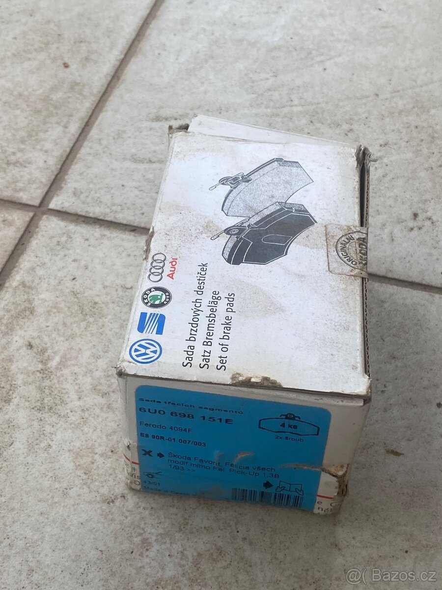 Destičky Škoda fel