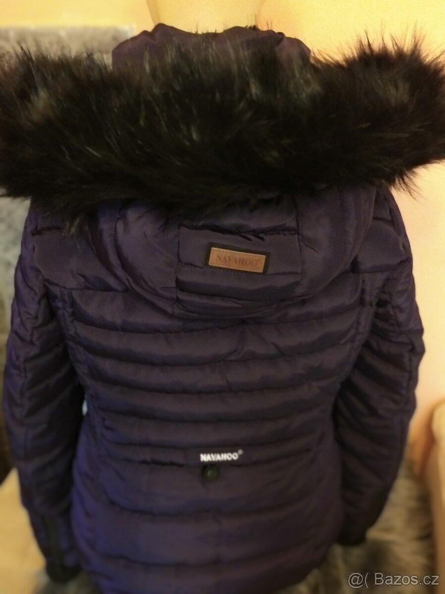 dámská značková bunda zimní Navohoo velikost M -nenošená