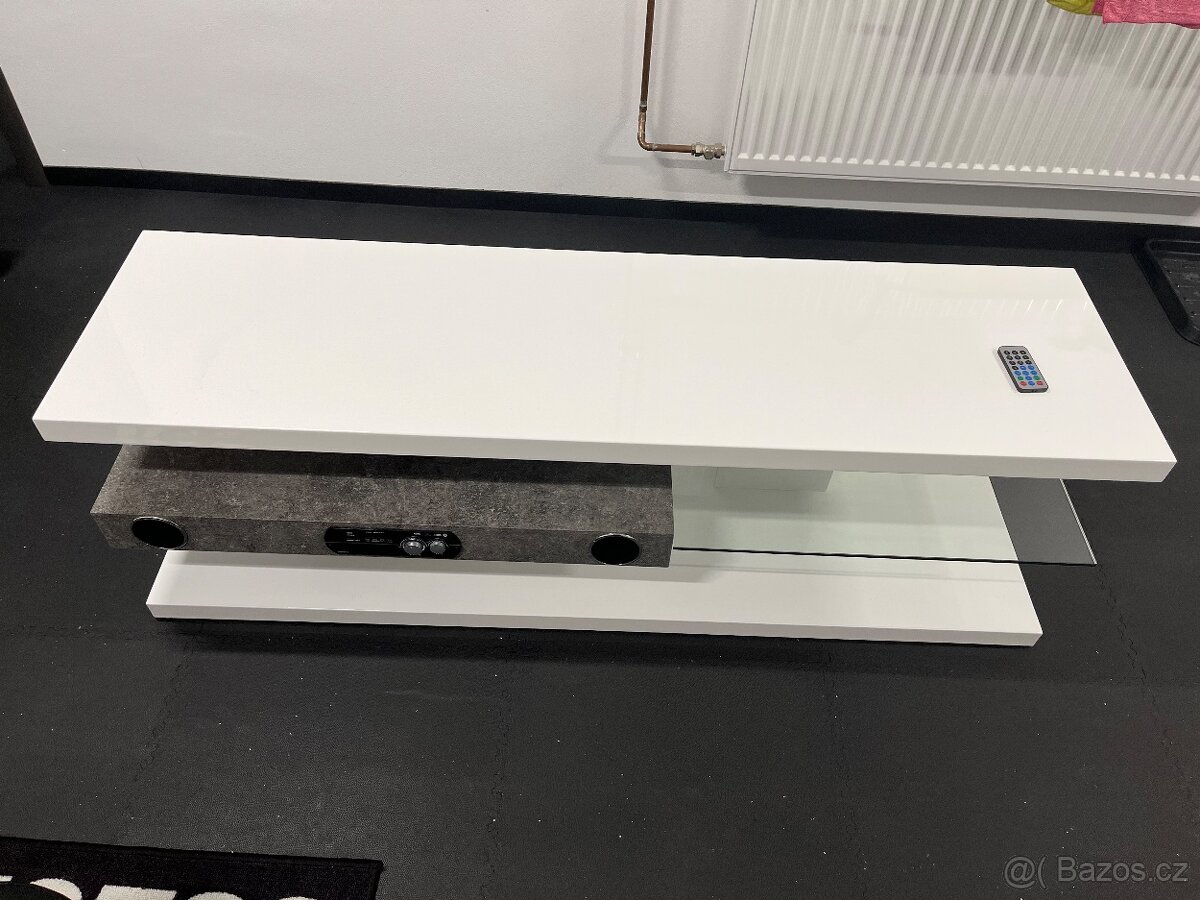 Stolek na TV se soundbar 2.1 - AKCE