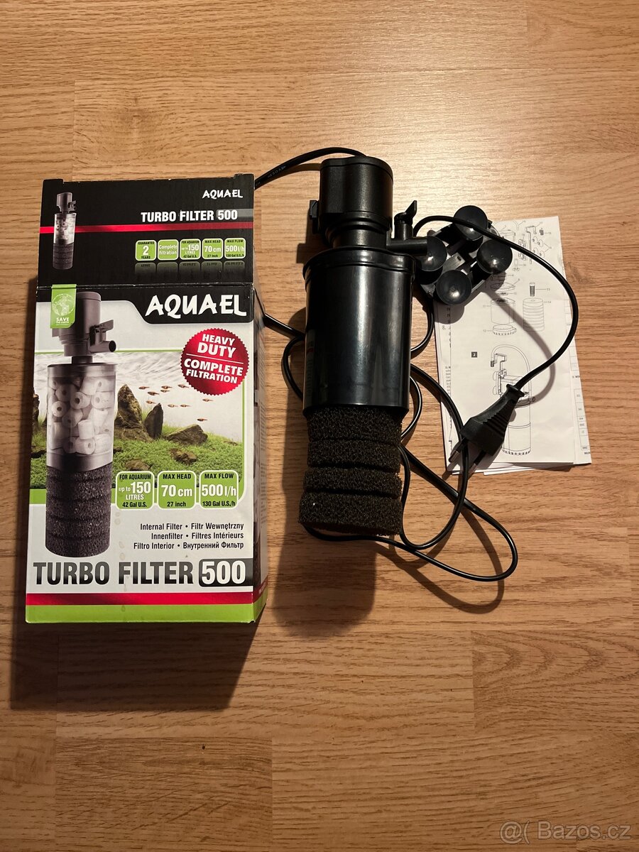 Aquael  turbo filter 500 filtr pro akvárium