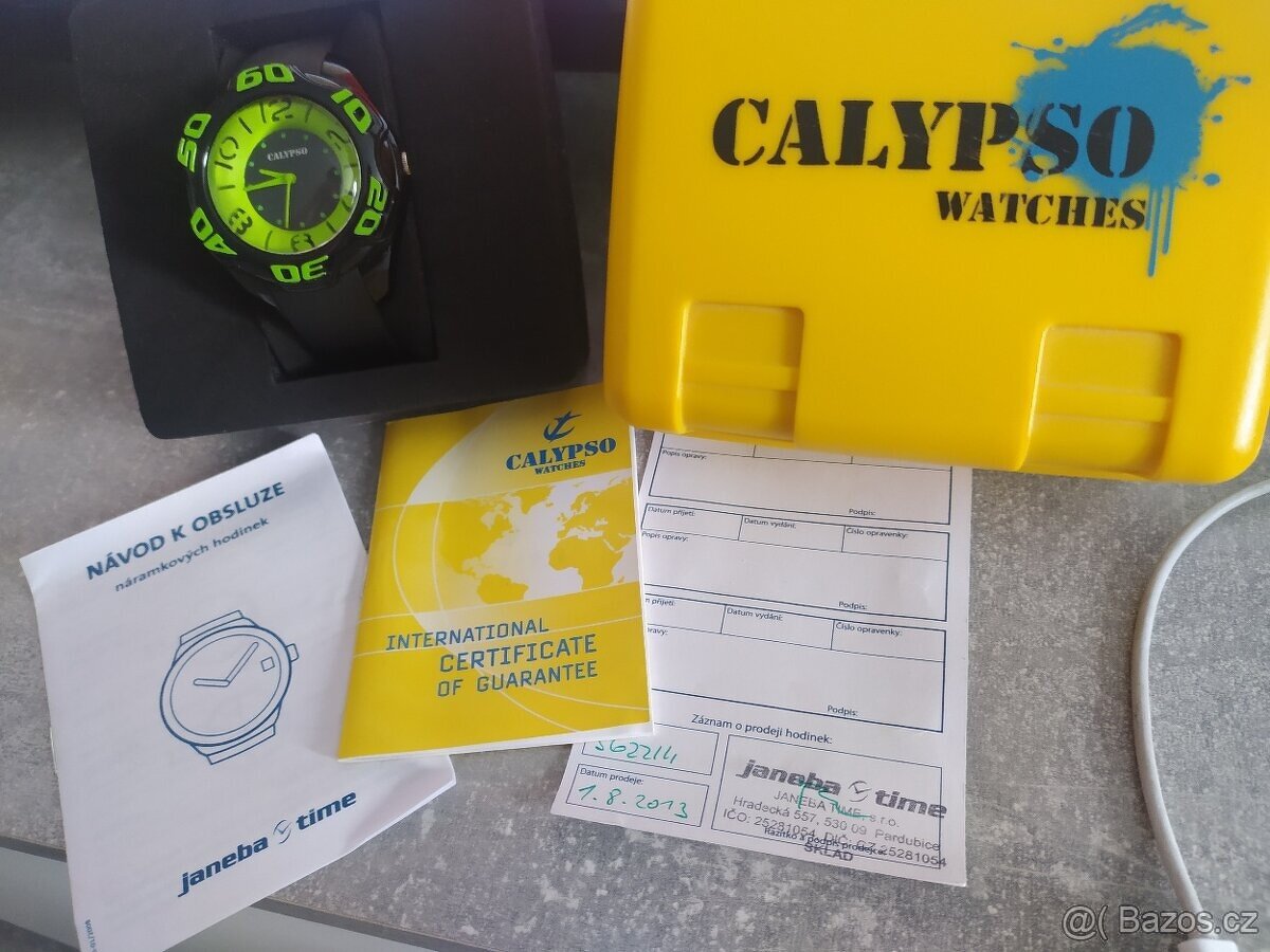 Dobrý den, volné tyto hodinky CALYPSO z roku 2013