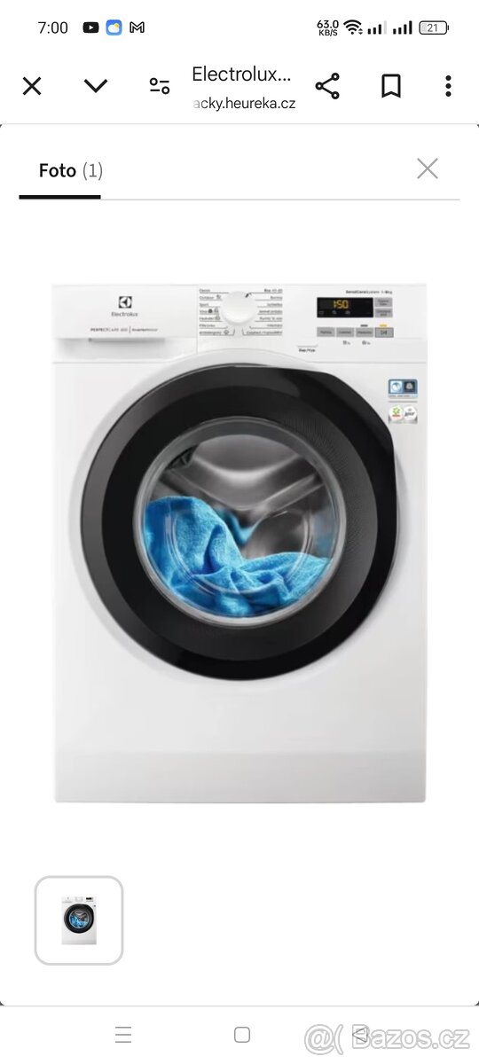 Elektrolux 8kg