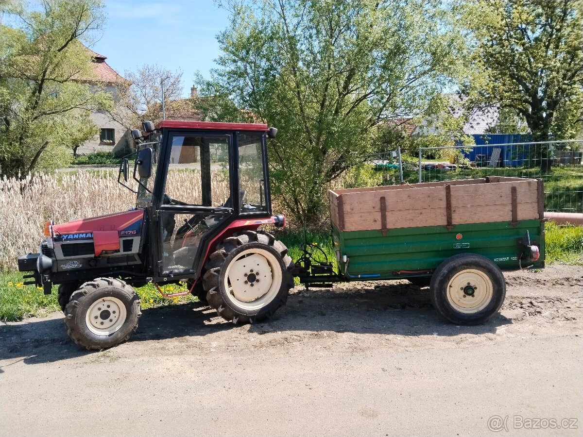 Prodám Yanmar F 175 4x4 18 koní najeto 600mth