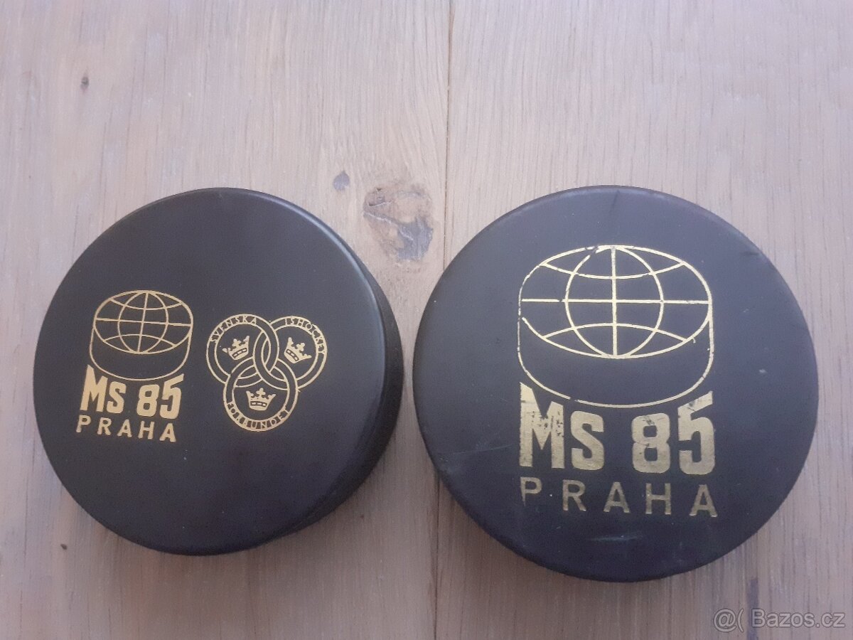 Hokejový puk MS 1985