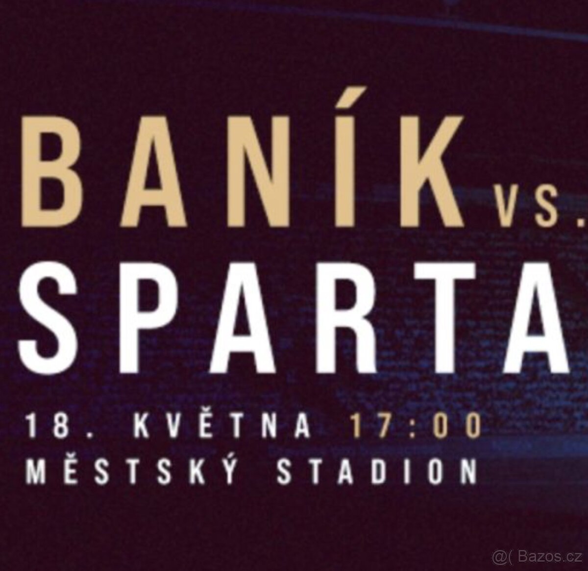 FC BANÍK OSTRAVA - AC SPARTA PRAHA 18.5. 17h