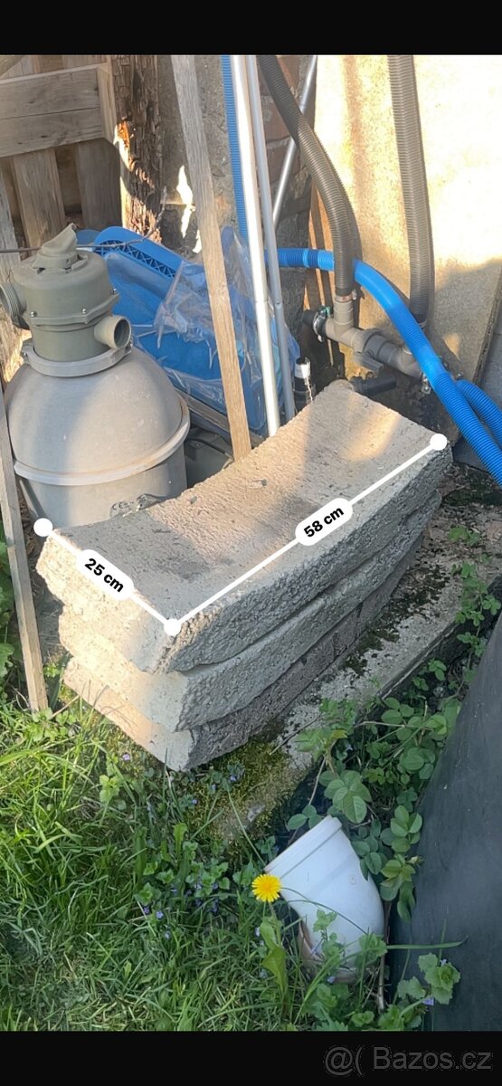 Betonové žlaby