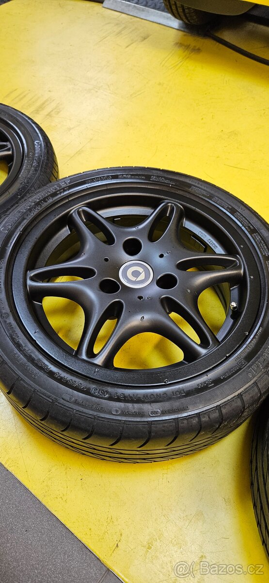 Smart letní kola 3x112, R15 135/70 R15 175/55 R15