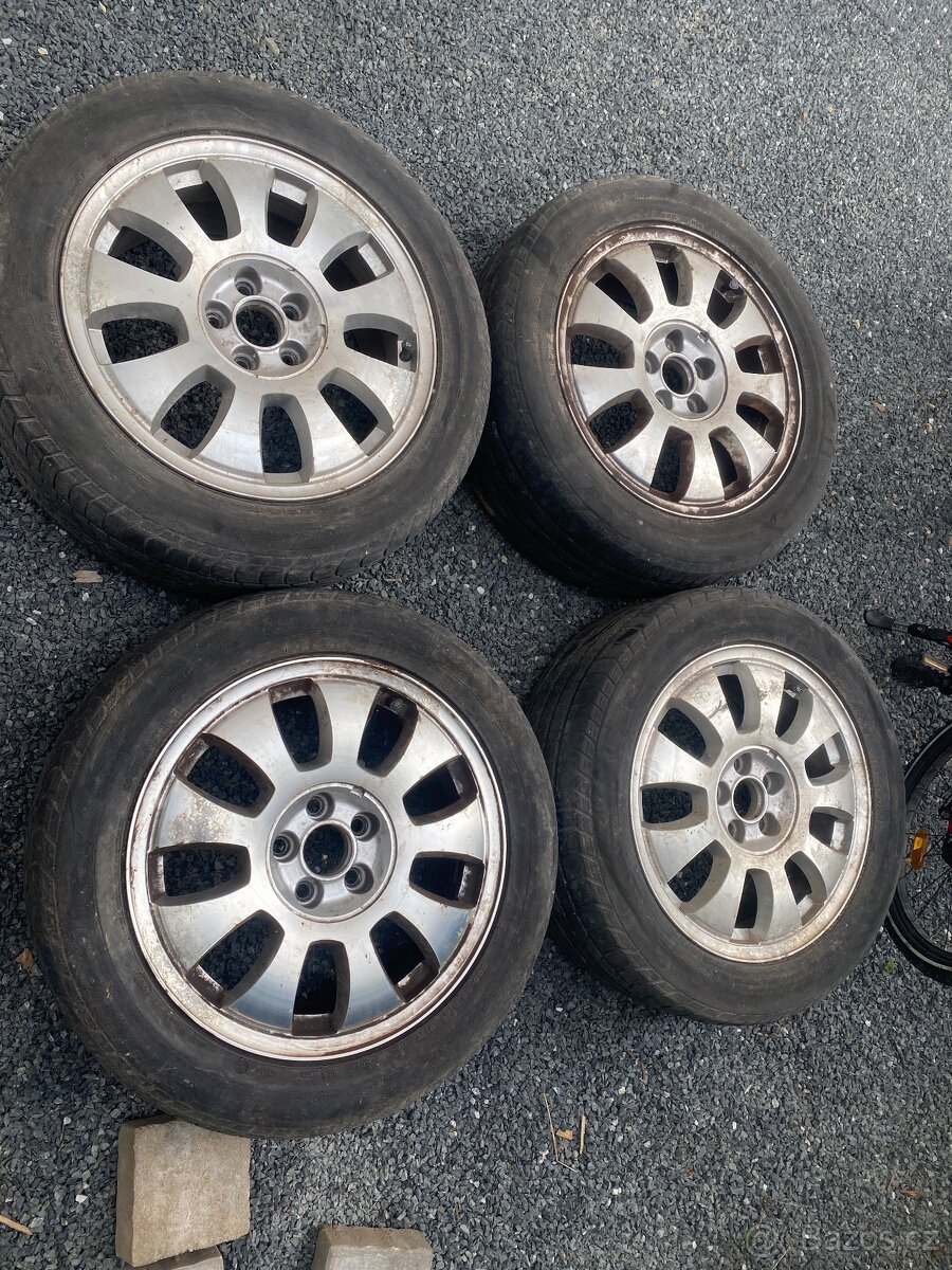 Alu kola 16” 5x100 Škoda