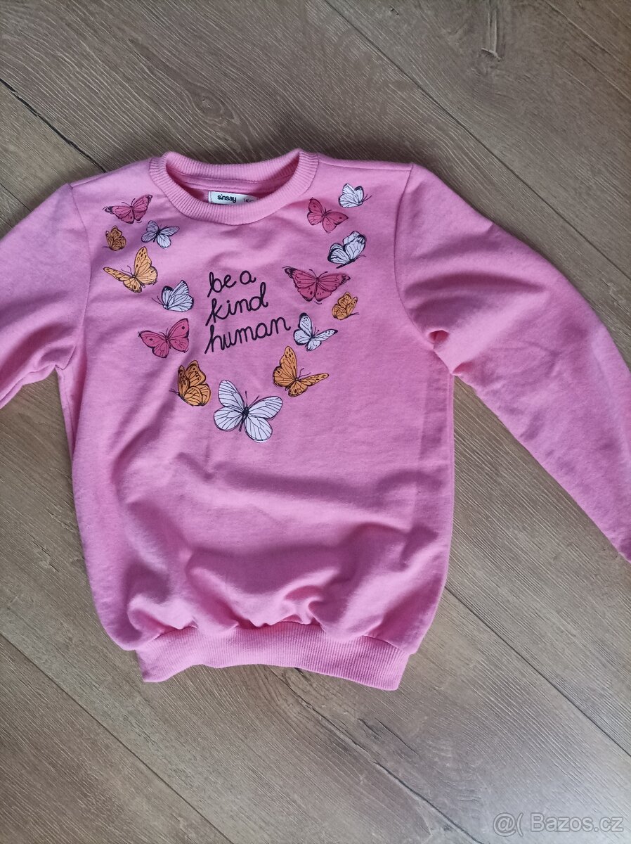 Mikina dívčí vel 128 jako NOVÁ