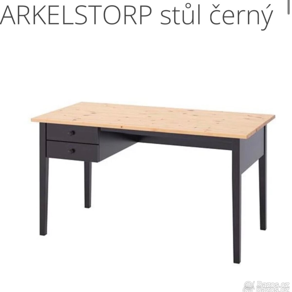 Stůl psací dřevěný IKEA