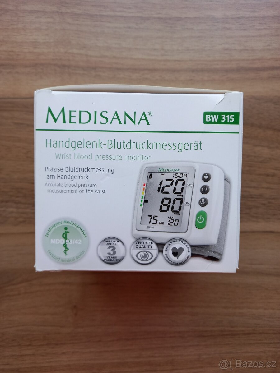 Tlakoměr na zápěstí