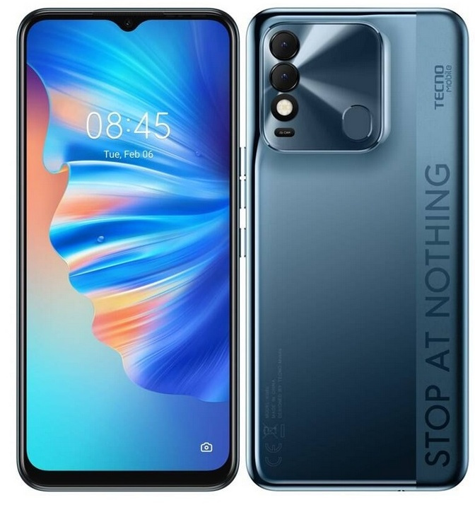 Mobilní telefon Tecno Spark 8T 4GB/64GB - Atlantic Blue