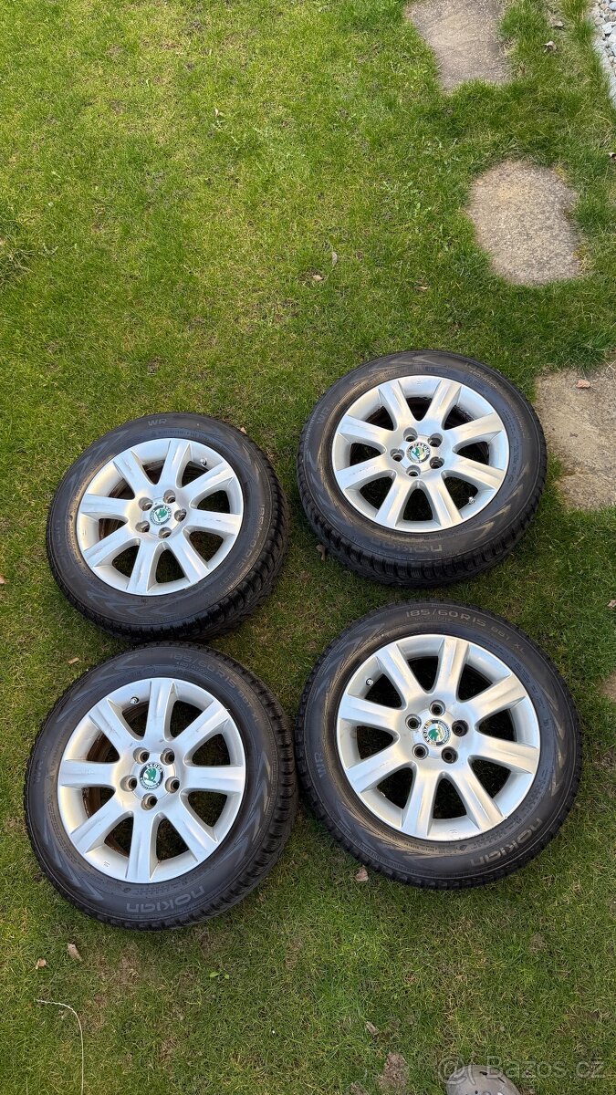 Orig. Alu kola Škoda Fabia, 185/60 R15