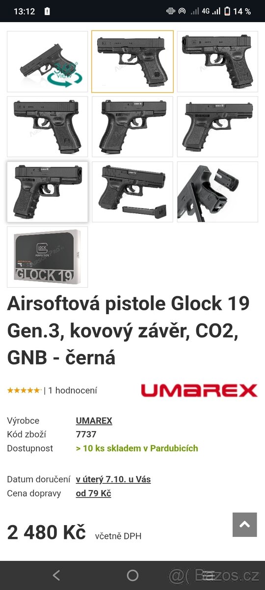 Airsoftova pistole
