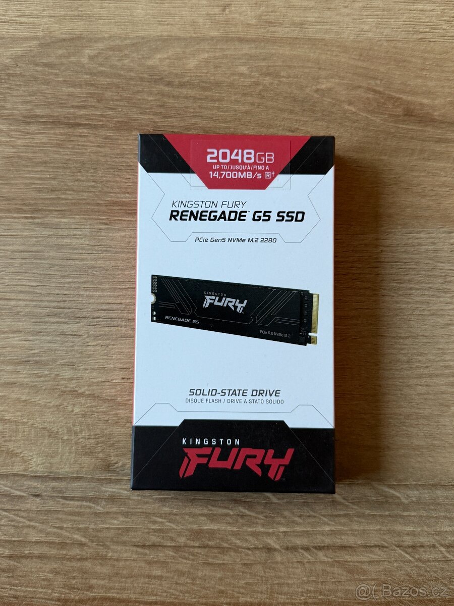 Kingston FURY Renegade G5 2TB NVMe M.2 | nový | záruka