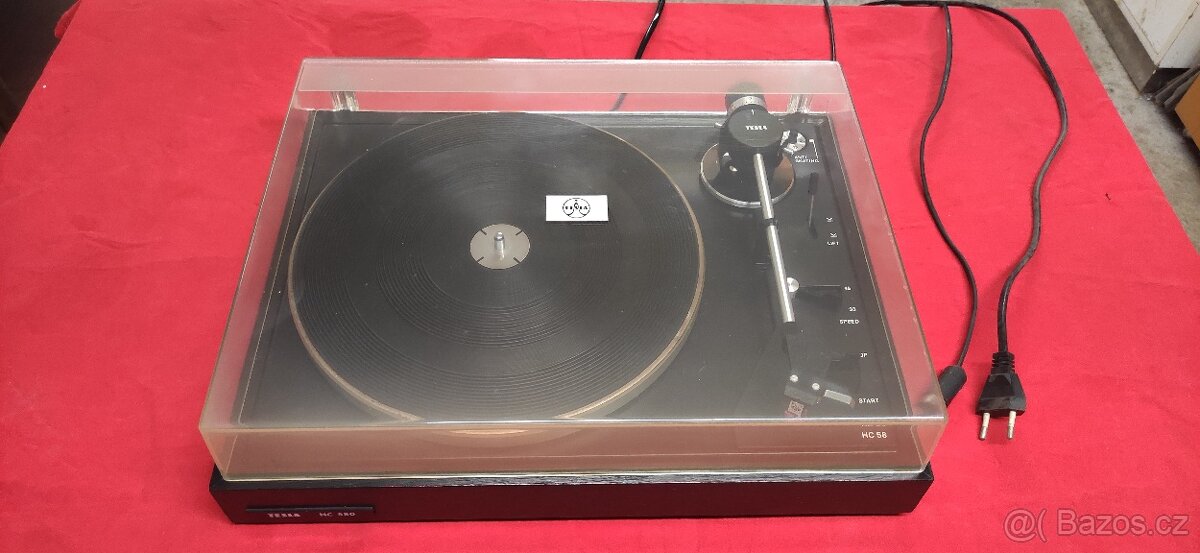 Gramofon Tesla NC 580 - černá barva