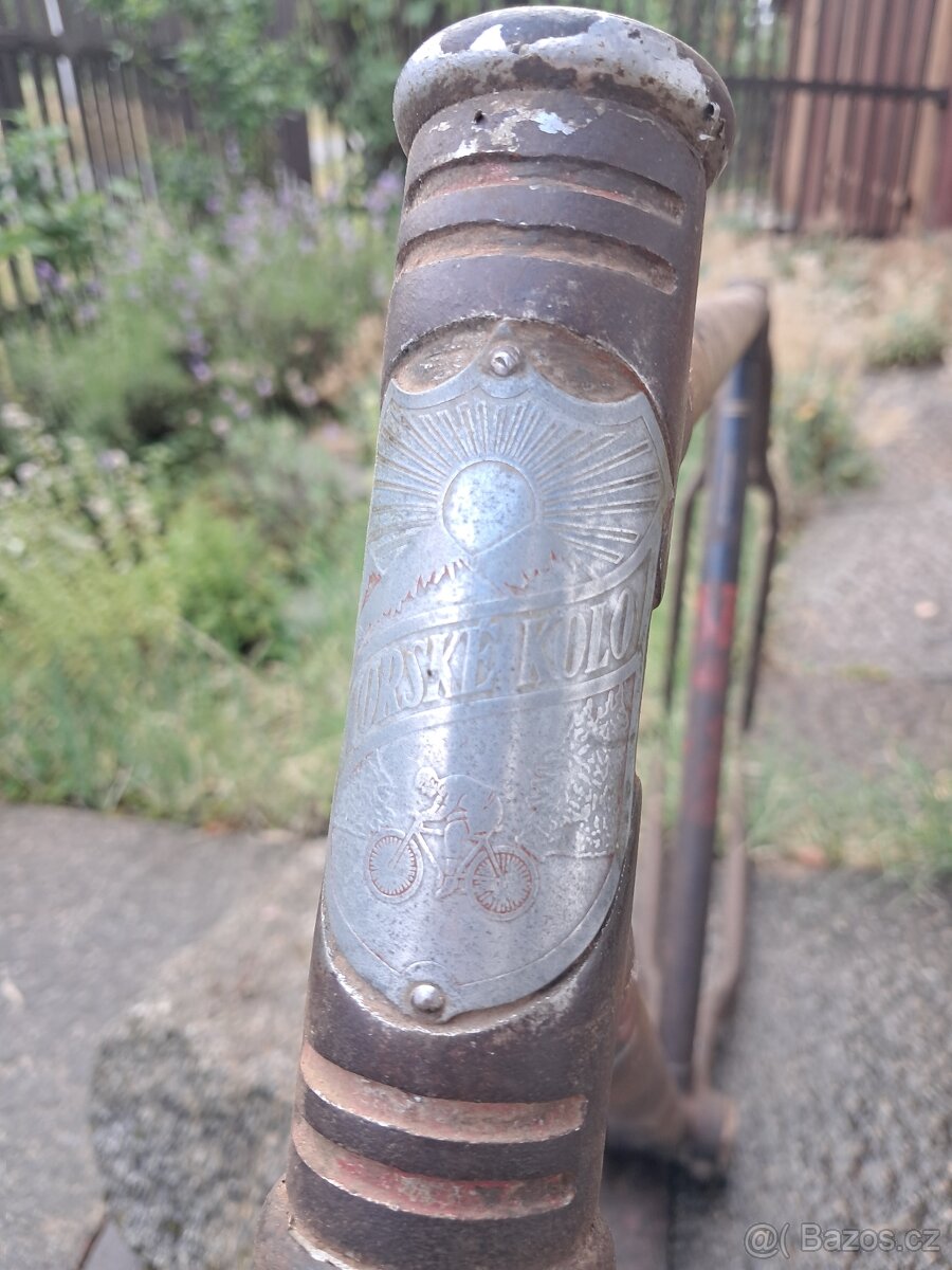 Historické horské kolo - rarita