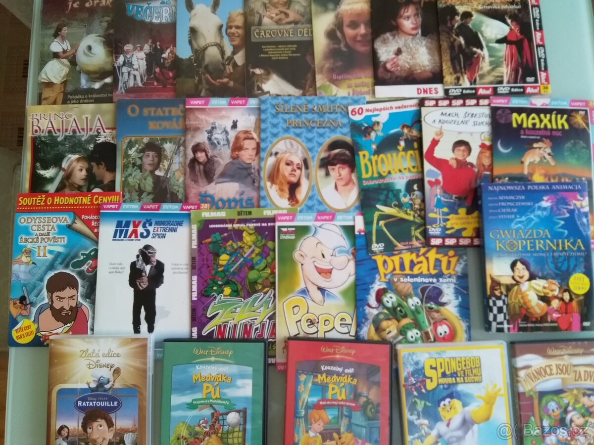 Pohádky na DVD (edice, originály)
