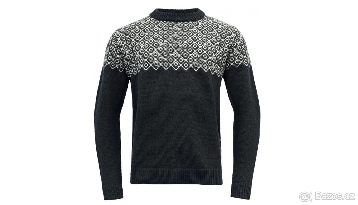 Vlněný svetr Devold Bjornoya Wool Sweater