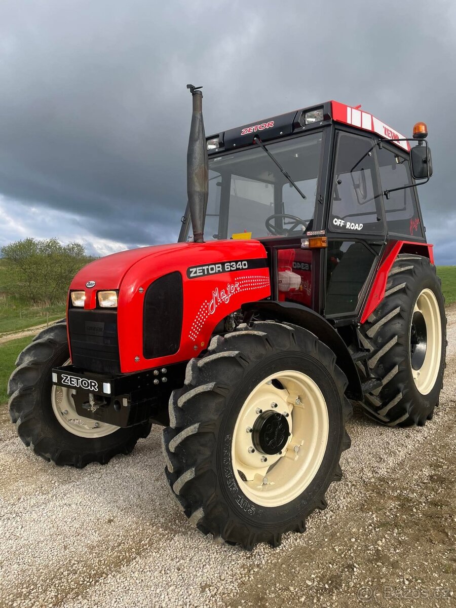 Predám traktor ZETOR 6340 s TP a ŠPZ