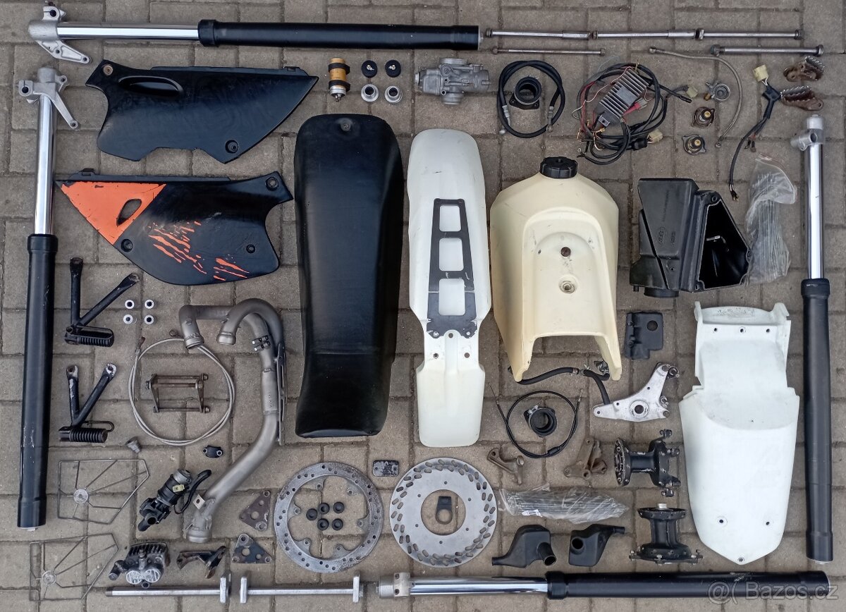 Náhradní díly - KTM LC4 500 1988-89