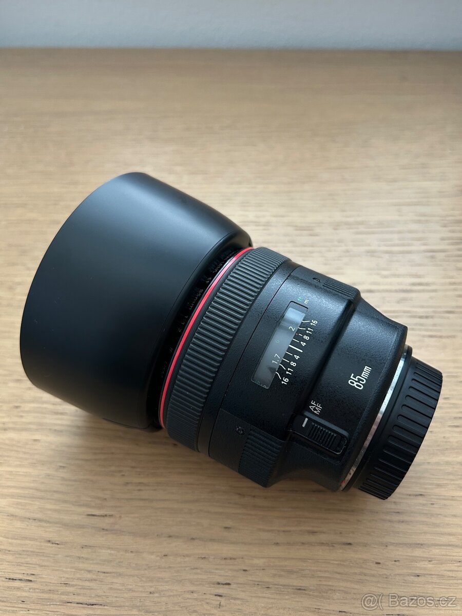 Profesionálny objektív Canon 85mm f1.2L II USM