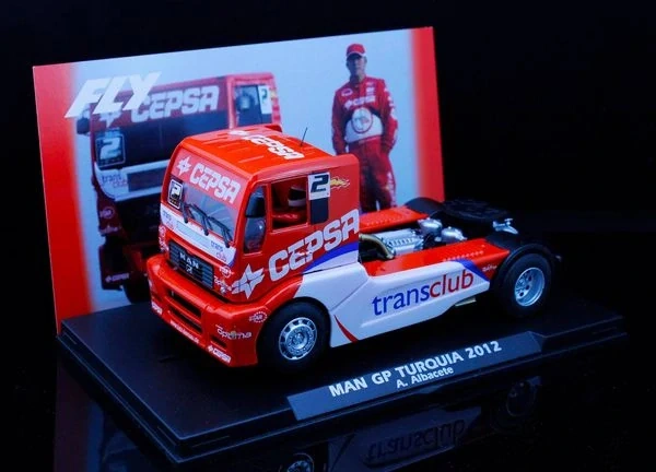 Fly slotcar truck MAN TR1400 autodráha