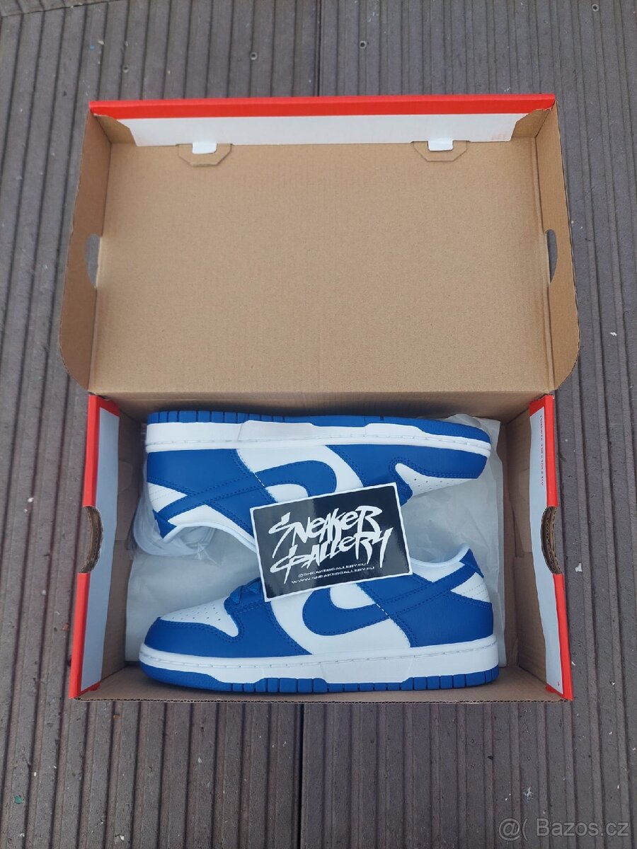 Nike Dunk Low White/Blue size 38
