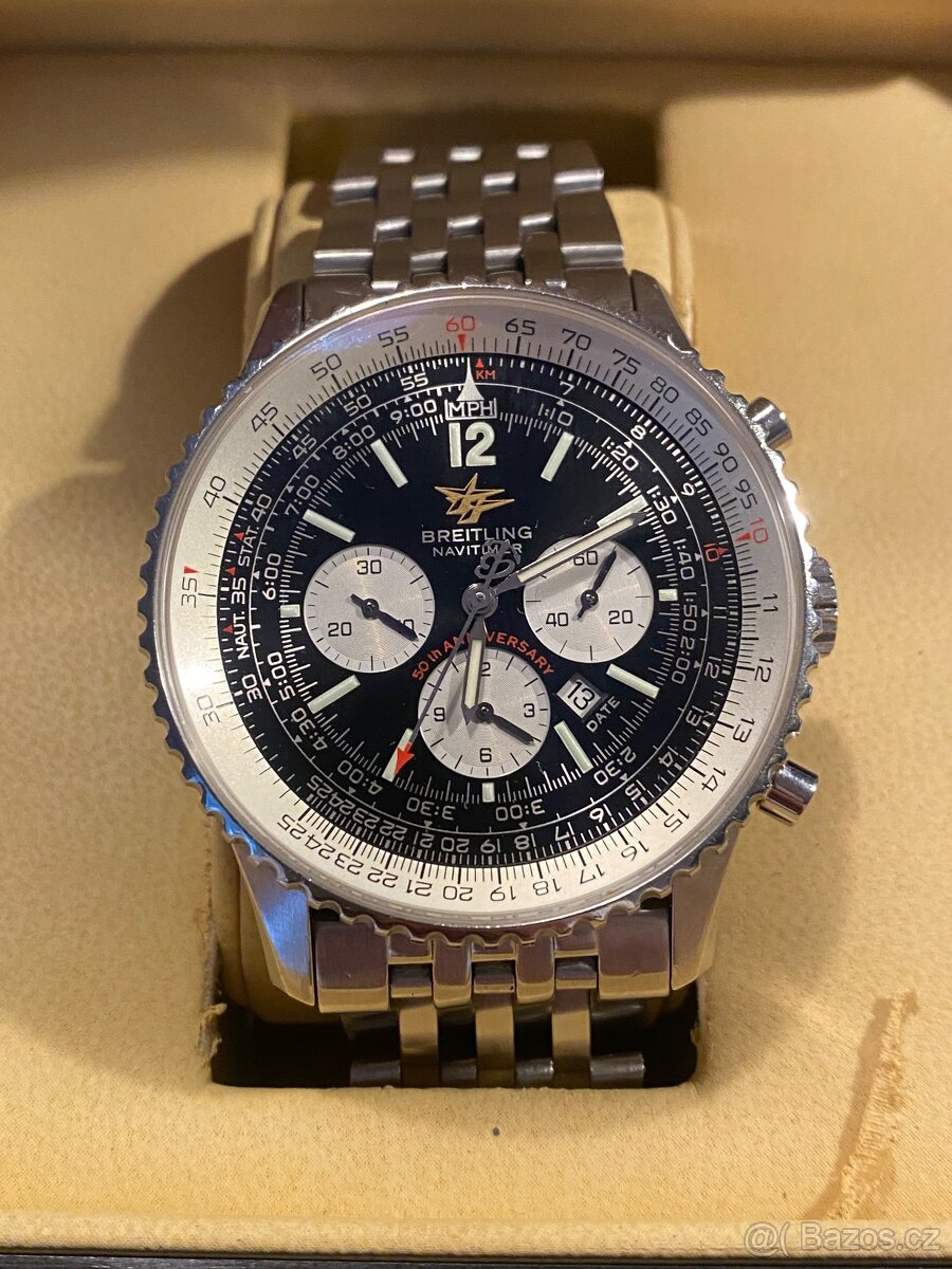 Breitling Navitimer 50th anniversary 1952-2002
