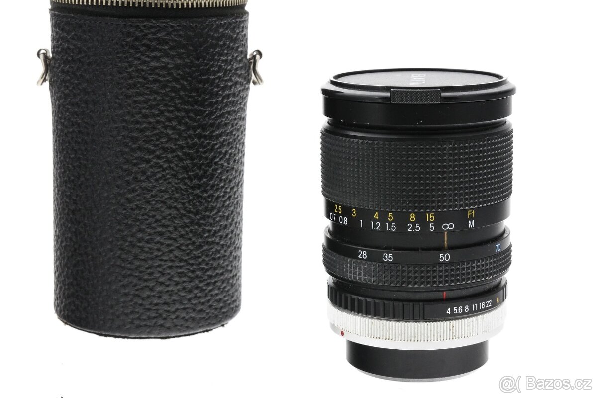 Exakta FD 28-70mm f/4 Full-Frame + adaptér