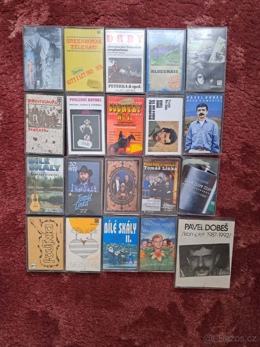 Prodám MC kazety
