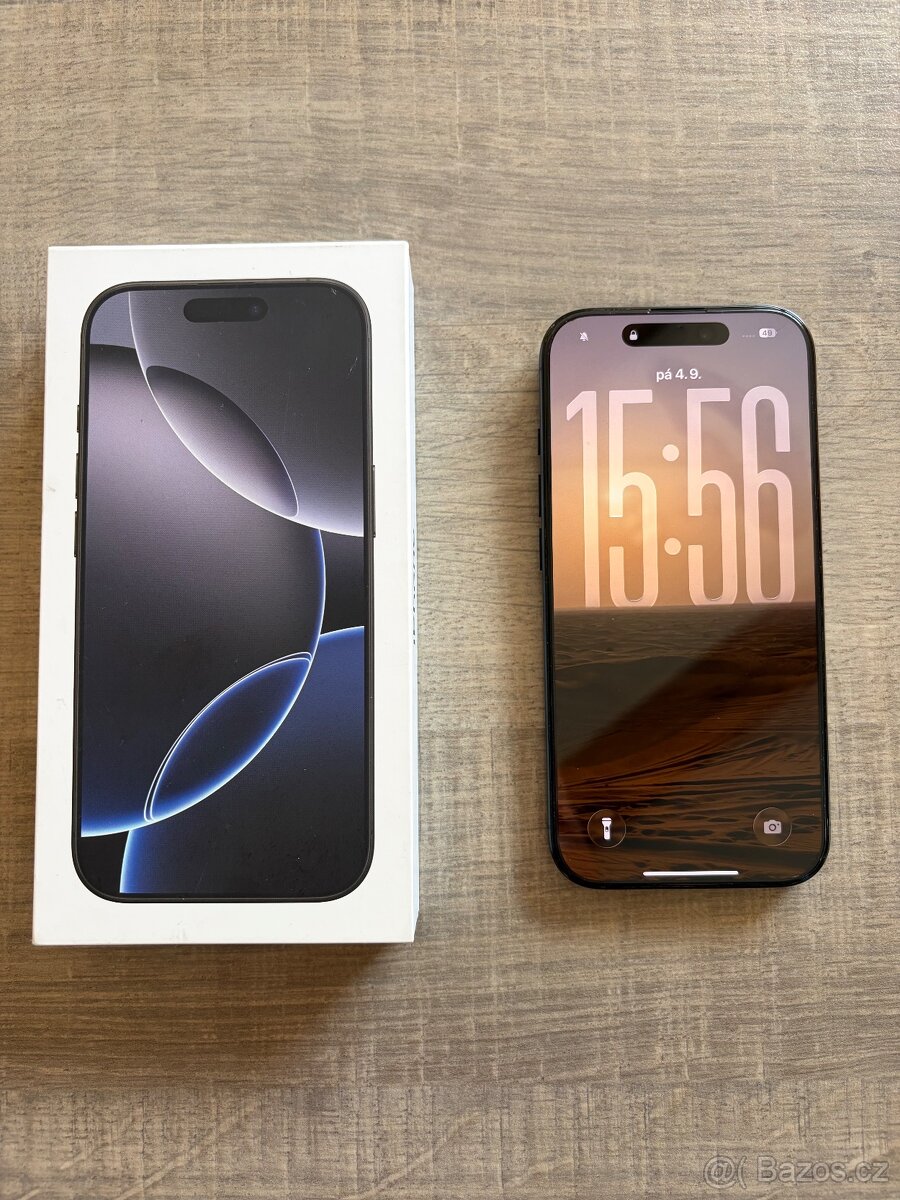 Apple Iphone 16 Pro 128GB černý titan