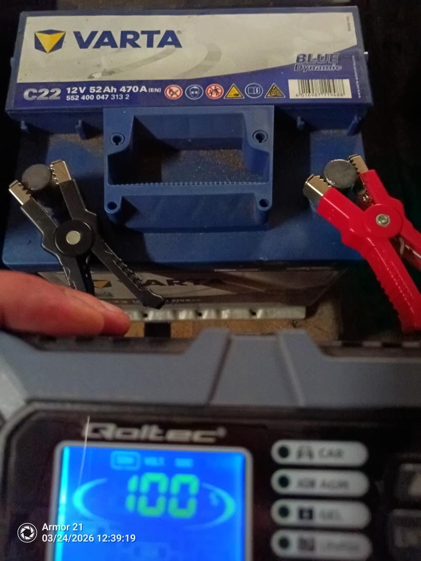 Autobaterie Varta 52AH